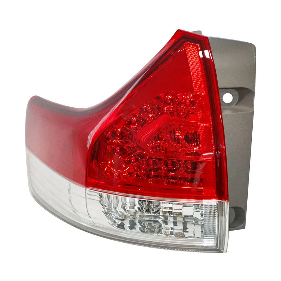 Luz trasera exterior del lado del conductor izquierdo Toyota Sienna 2011 2012 2013 14 lámpara de freno Foto 3 de 4