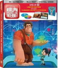 WRECK it RALPH: BREAKS the INTERNET [4K UHD/Blu-ray/Digital] w/STORY BOOK Target