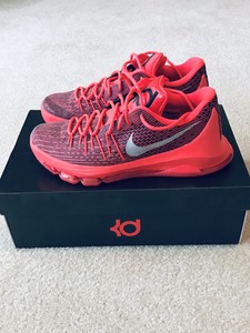 red kd basketball shoes