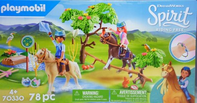 Playmobil Spirit 70330 Herausforderung am Fluss Pru Chica Linda Daphne  NEU 