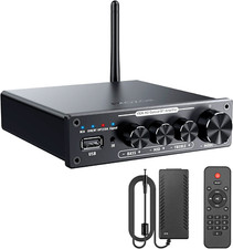 Prozor 192Khz/24 Bit Digital Stereo Amplifier, Hi-Fi Bluetooth Amplifir DAC
