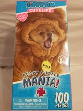 Jiffpom CuteLife Puzzle 14"x14" Ages 5+ Puppy Puzzle Mania
