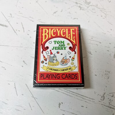 Tom and Jerry Bicycle Playing Card Cartoon Carnival Limited