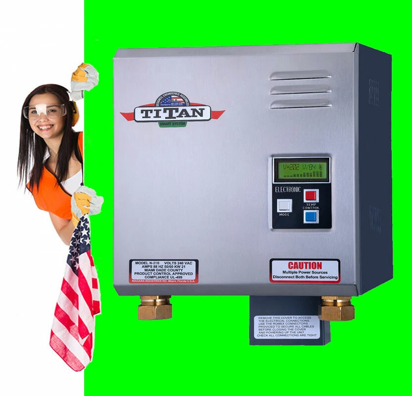 Titan N-180 model Tankless Hot Water Heater - Whole house - Fast/Free ship  - New | eBay