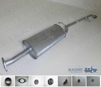 Imasaf Auspuff Mitteltopf für Mazda Tribute 2.0 91KW 4X4 Allrad BJ 00-04+ZubehöR