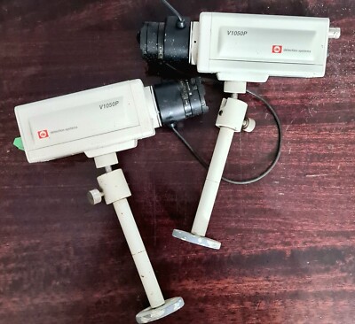 Detection Systems B&W CCD Cameras X2 , In Great Condition,  Untested . 