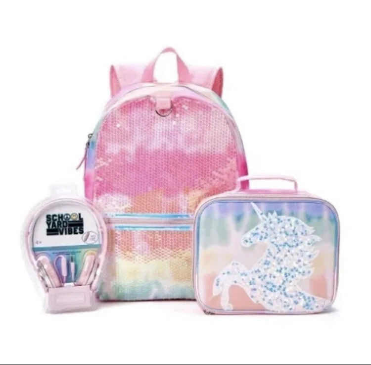 Justice unicorn rolling bag cheap