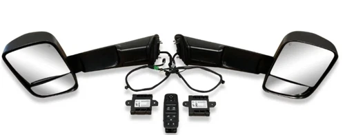 2013-2024 Dodge RAM Heavy Duty Genuine Mopar Power Folding Tow Mirror KIT BLACK