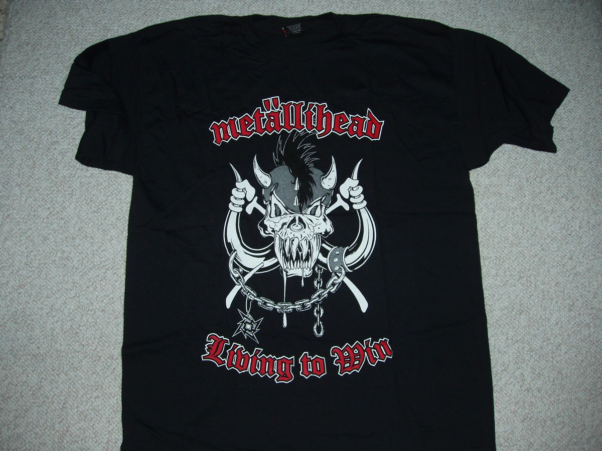 METALLICA Metallihead 1999 FAN CLUB T-Shirt Vintage clothing Metal 