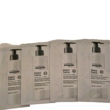 6 X L'Oreal Serie Expert Metal Detox Pre Shampoo Treatment Sachets 