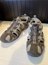 New Women’s  Hi-tec Cove Water Sandals Closed Toe Size 10 Mocha Brown