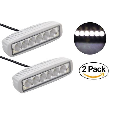  2PCS CREE LED Flood Light Headlight Work Light Lamp off Road High Power