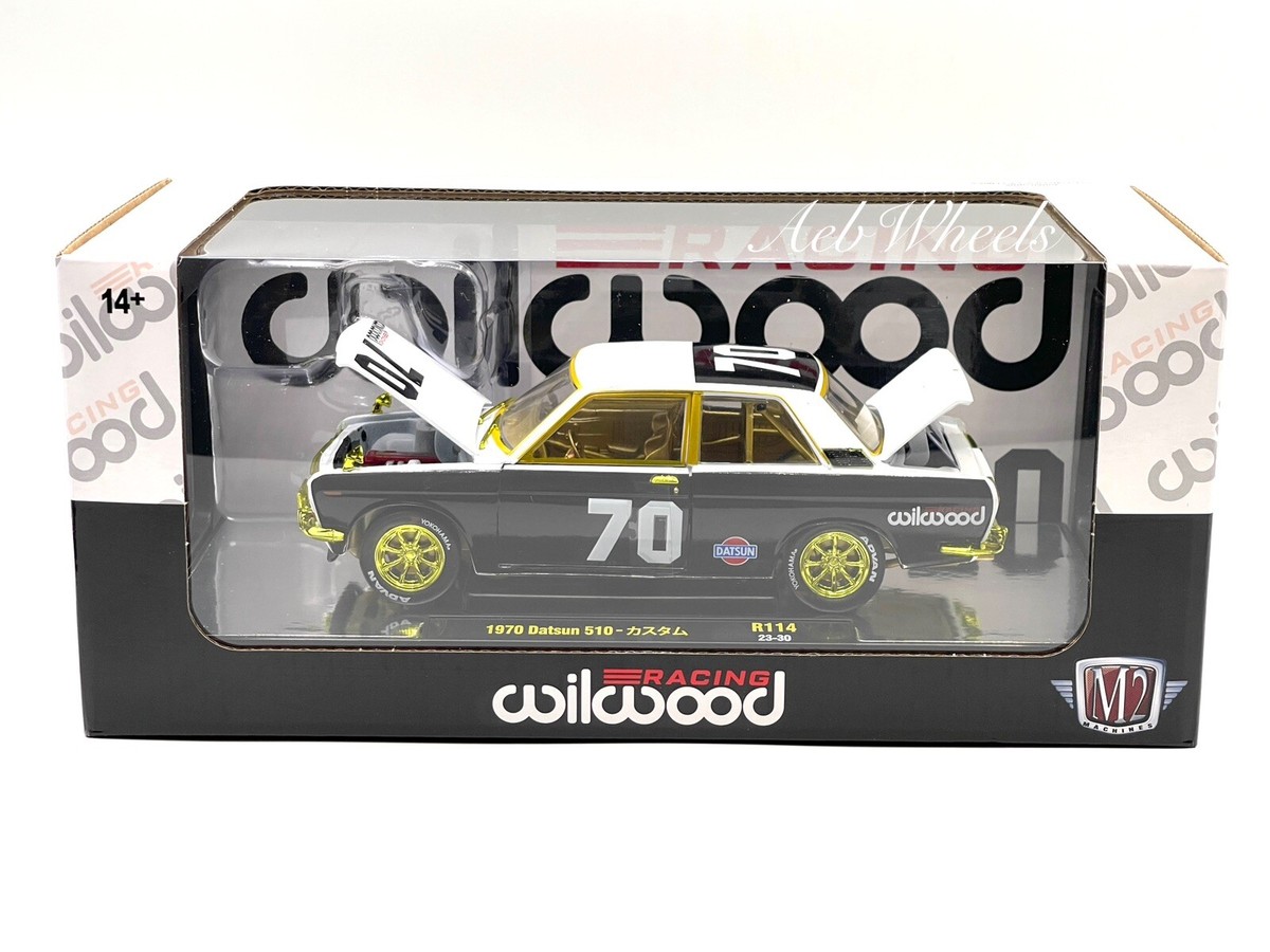 M2 Machines 1:24 Scale Wilwood 1970 Datsun 510 R114 *CHASE M2 Machines 1:24 Scale Wilwood 1970 Datsun 510 R114 *CHASE