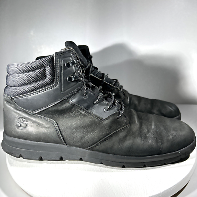 Timberland Mens Size 13 Boots Graydon Hoverlite Black Ankle