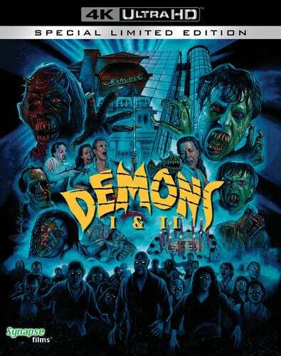 Demons I II DVD 1985 Brand New