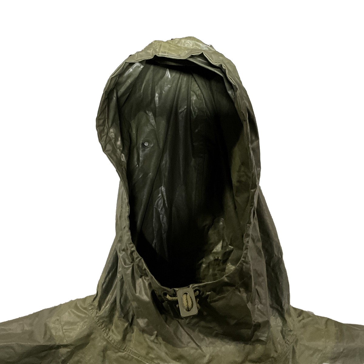 Vintage Pre-Vietnam US Army Multipurpose PONCHO COATED NYLON Vintage Pre-Vietnam US Army Multipurpose PONCHO COATED NYLON