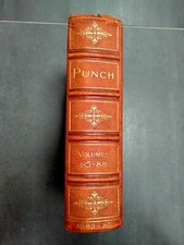 Punch volumes LXXXV to LXXXVIII July 1883 to June 1885 - Rare vintage bound book