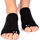 2x Mittelfußbandage Fußbandage Unterstützungsbandage Fußgewölbe Stütze Gelsocken