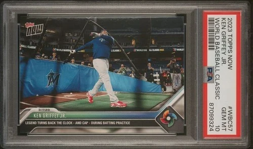 Ken Griffey Jr. 2023 Topps Now World Baseball Classic #WBC-57 PSA 10 GEM MINT