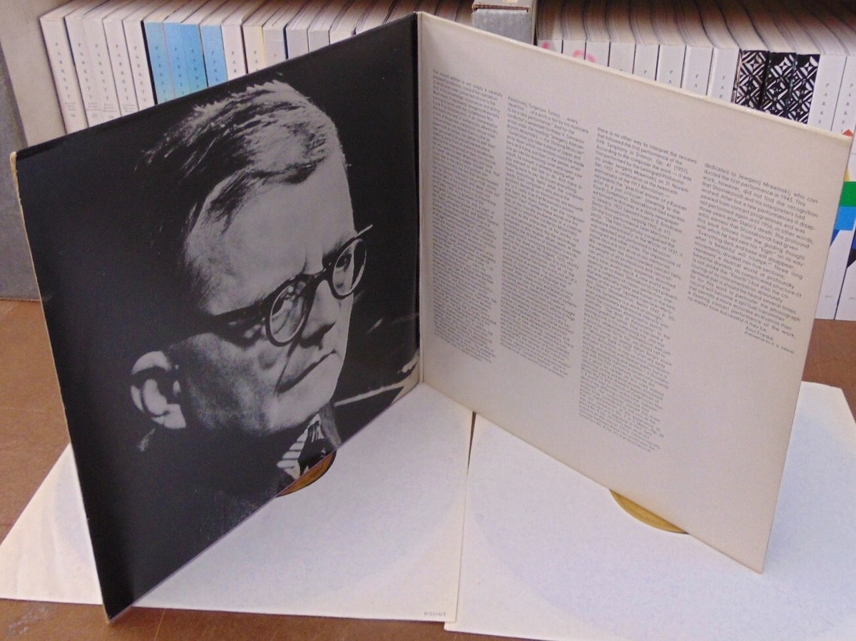 MRAVINSKY - Shostakovich Symphs. 5 & 8 / Eurodisc SQ 89 519 MRAVINSKY - Shostakovich Symphs. 5 & 8 / Eurodisc SQ 89 519