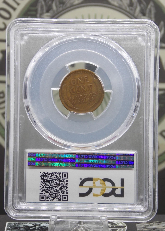 1914 "D" Lincoln WHEAT Cent Penny 1c PCGS VF30 #478 Very Fine *KEY* ECC&C, Inc. - Image 4 of 4