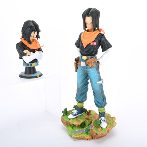 Dragon Ball Z Android no 17 w/Exchangeable Body Base 10" Action Figure Anime Toy