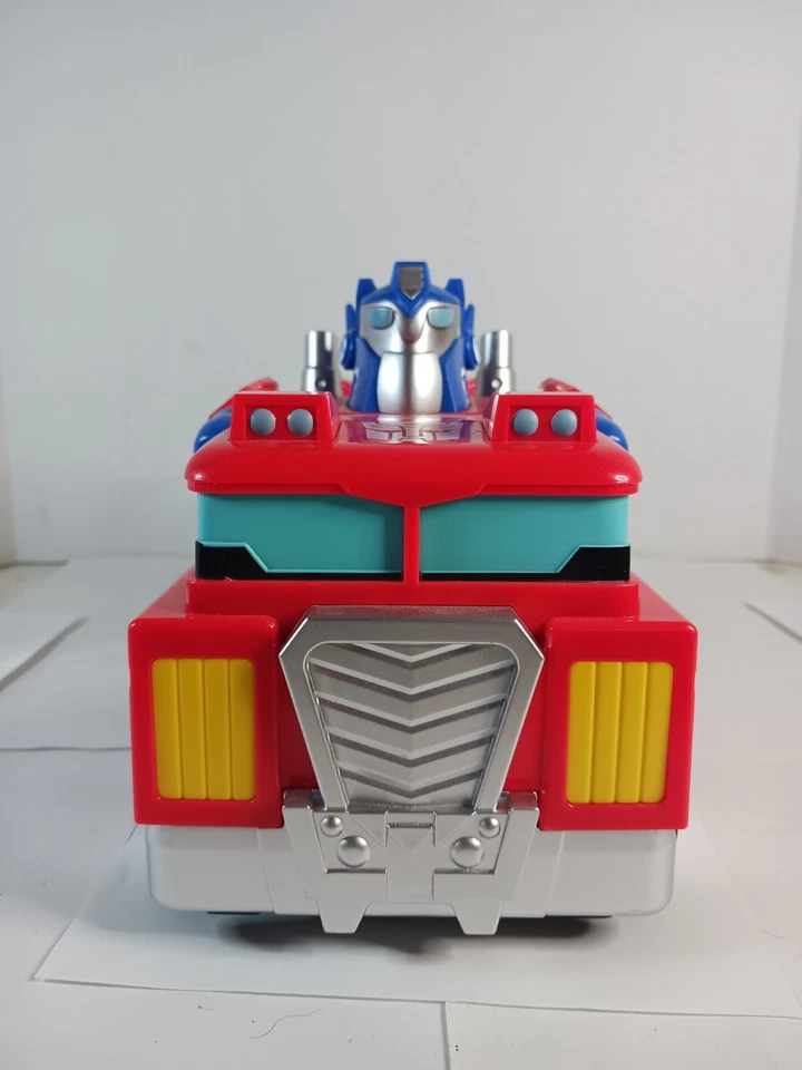 Transformers Rescue Bots Optimus Prime Remote Control Truck *OPEN BOX NO REMOTE* - Image 3 of 4