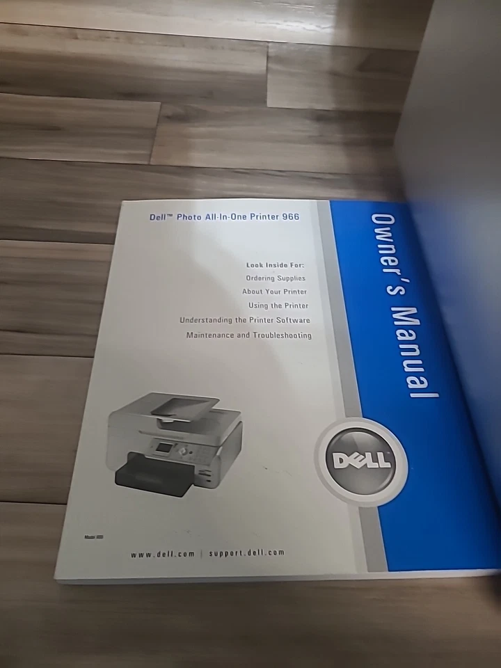 Dell Photo 966 All-In-One Inkjet Color Printer Scan Copy Fax Needs Ink 4422-0d1 - Image 4 of 4