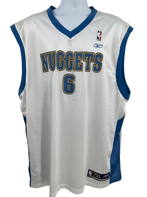 Kenyon Martin #6 Autographed Denver Nuggets Reebok NBA Basketball