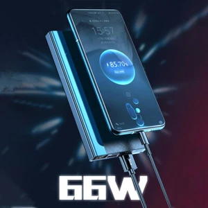 66W 20000mAh Batterie externe de charge portative de charge rapide de la banque d'alimentation PD 18W