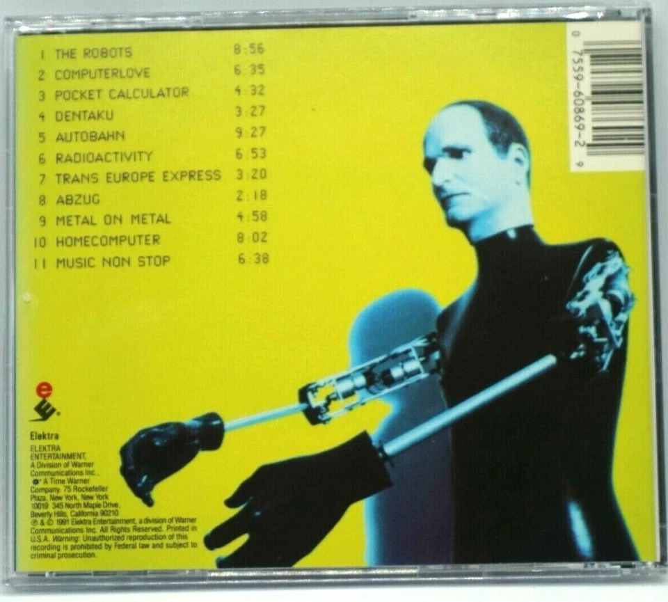 Kraftwerk : The Mix (Remix Compilation) CD Album - Autobahn/Radioactivity - HTF - Image 2 of 3