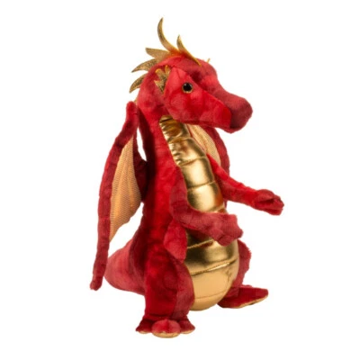 DOUGLAS CUDDLE TOYS Plüsch Drache Kuscheltier rot "Eugene" Plüschtier Stofftier Fantasy 25 cm hoch