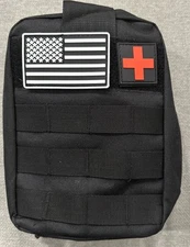 NEW 200 Pc Survival Kit  First Aid Gear Camping Hiking SOS Gear tools w Backpack