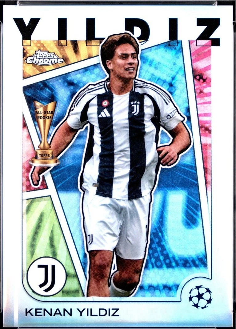 Las mejores ofertas en 2024 Topps Chrome Uefa Euro - Kenan Yildiz