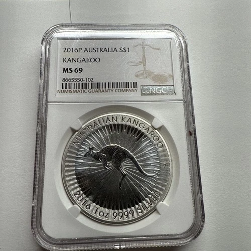 2016p Australia S$1 Kangaroo NGC MS69