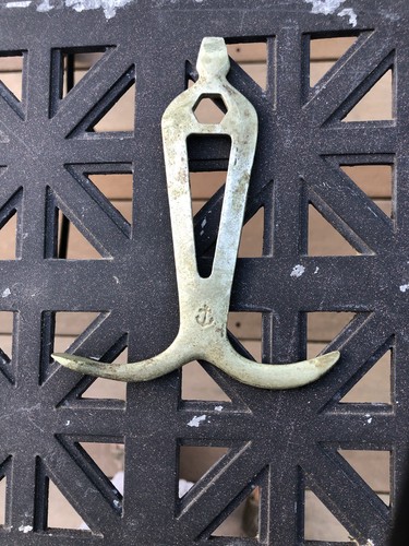Vintage Combination Horse Hoof Tool North And Adam Anchor Stamp