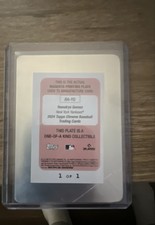 Yoendrys Gomez 1 Of 1 2024 Topps Chrome Rookie Magenta Printing Plate