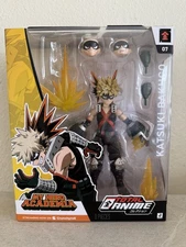 Jazwares My Hero Academia Total Anime Katsuki Bakugo 5" Action Figure