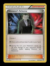 GIOVANNI'S SCHEME UNCOMMON 138/162 MP POKEMON