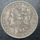 1890 CC Morgan Silver Dollar $1 Carson City Better Grade XF Extra Fine Details
