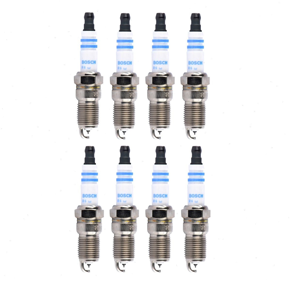 8 pc Bosch Double Iridium Spark Plugs for 1996-2002 Chevrolet Express 3500 sx