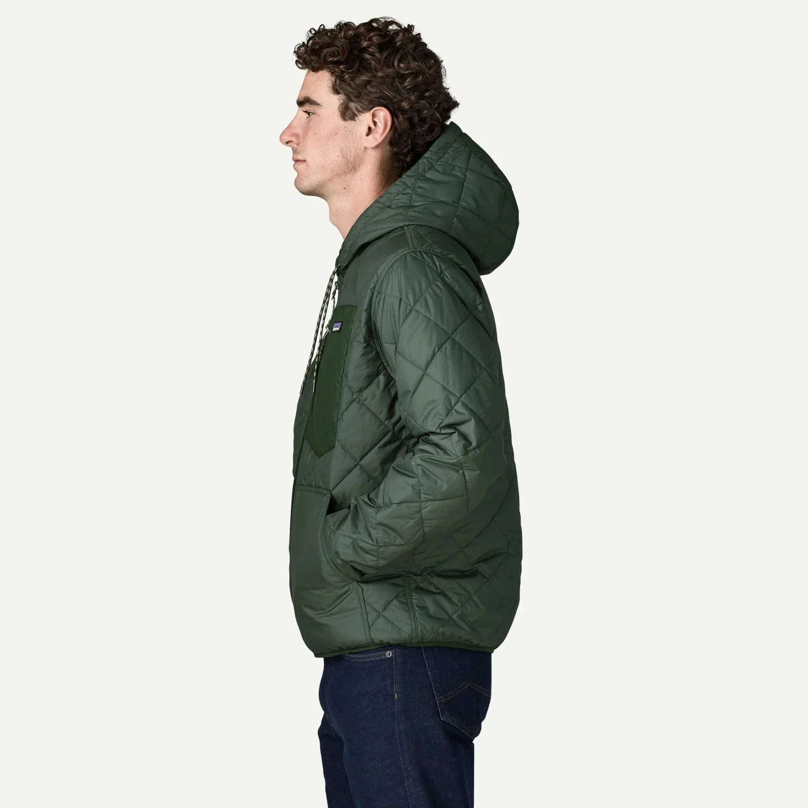 Patagonia Diamond Quilted Insulated Bomber Hoody - Men's, FREESHIPPING - product detail image 23