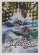2020 Topps Chrome Freshman Flash Gold Refractor 42/50 Gavin Lux #12 kf4