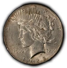 1928 $1 Silver Peace Dollar - Key Date - UNC - SKU-B5773