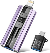 512GB 4 in 1 Photo Stick Flash Drive Light Purple