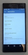 RARE Prototype Sony Xperia XA1 Plus - 32 GB - Black