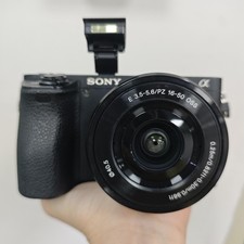 Sony Alpha a6500 24.2MP Mirrorless Digital Camera W/ 16-50mm Lens English 95 New
