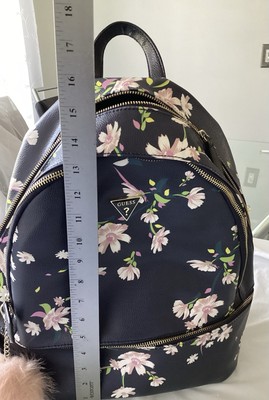 GUESS Blue & Pink Floral Backpack– Medium | eBay