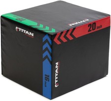 Heavy Foam Plyometric Box - Pro-Duty HIIT Exe...