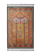 Custom prayer mat -  Muslim woman gift , Prayer Rug